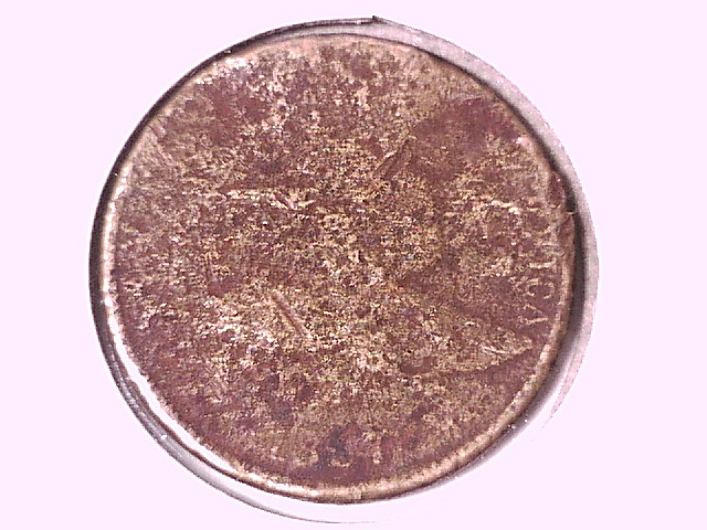 1857 Flying Eagle Cent Genuine Raw Ungraded 00617