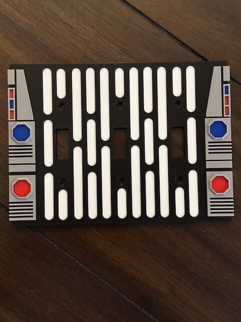 Star Wars Inspired Light Switch Cover Plates