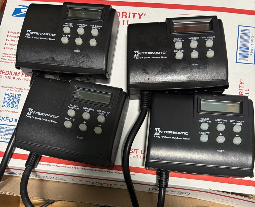 Intermatic HB880R Timer-Used-4 pack working units