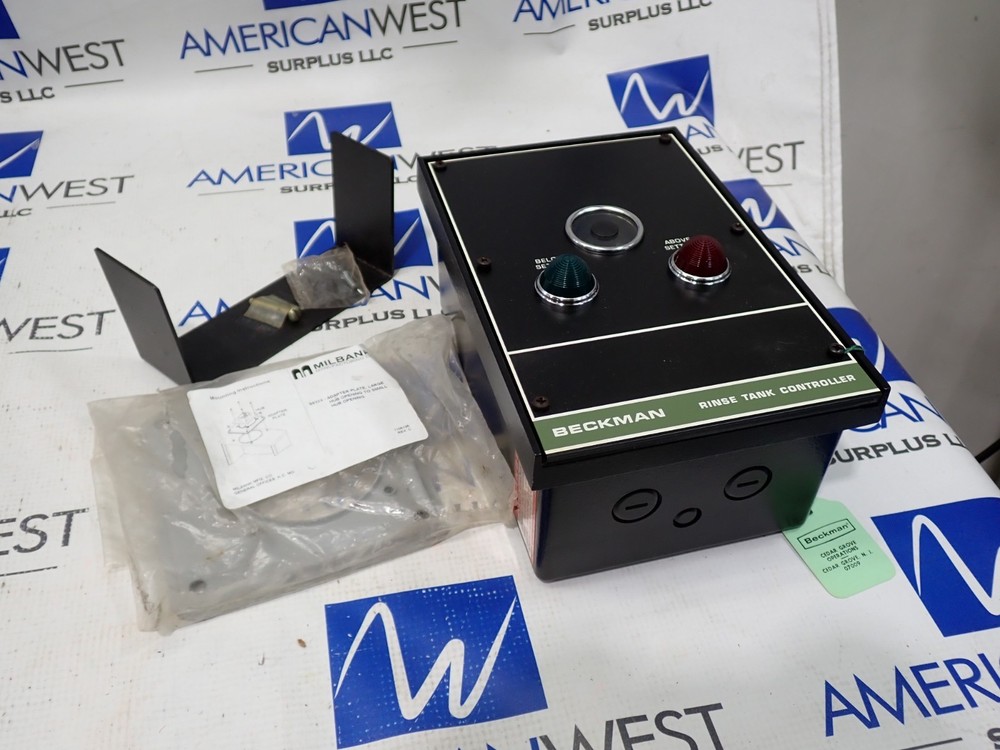 Beckman RTC-2 Rinse Tank Controller 115 Volt 10 Watt
