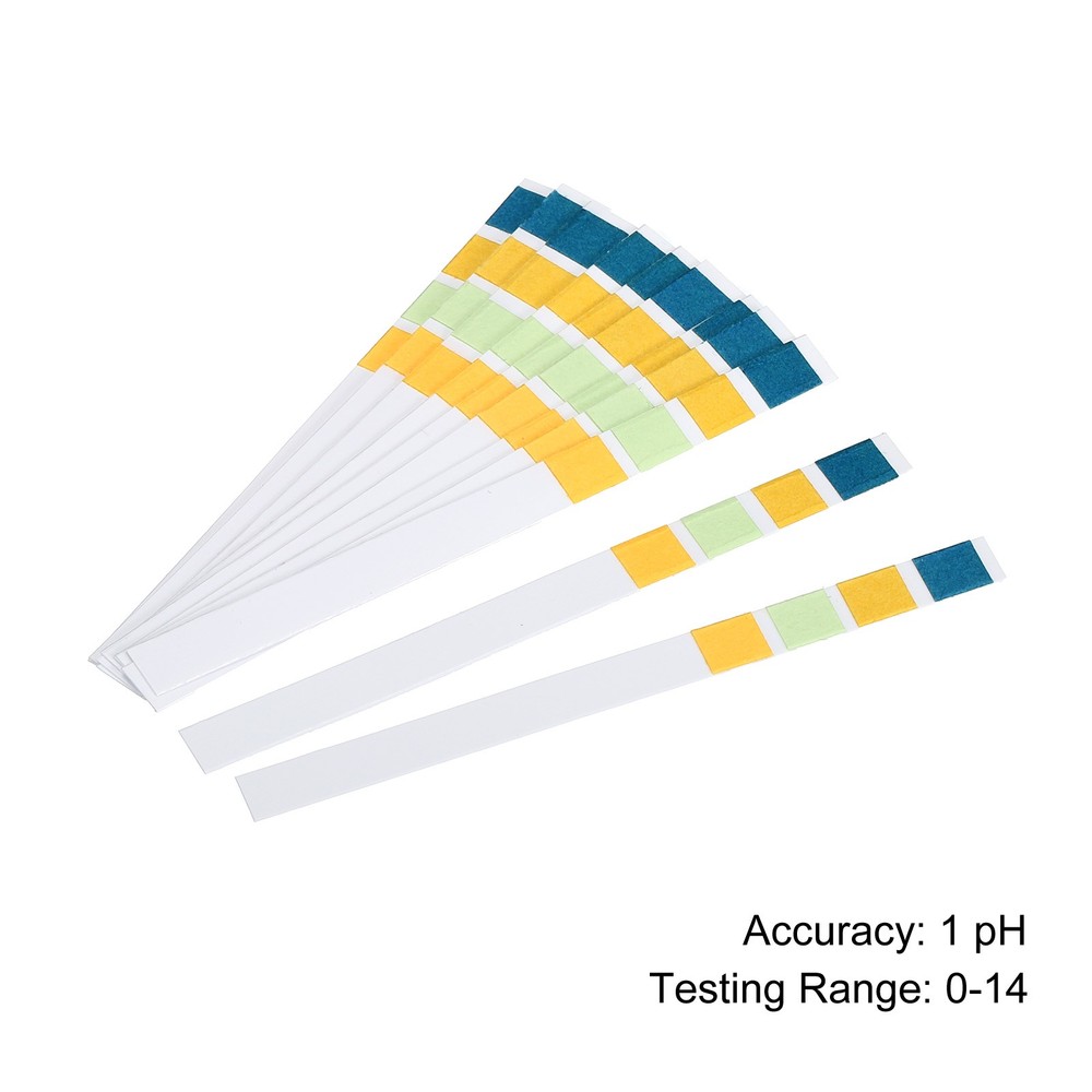 PH Test Strips 0-14,100 Indicator Maps Sunflower Tester