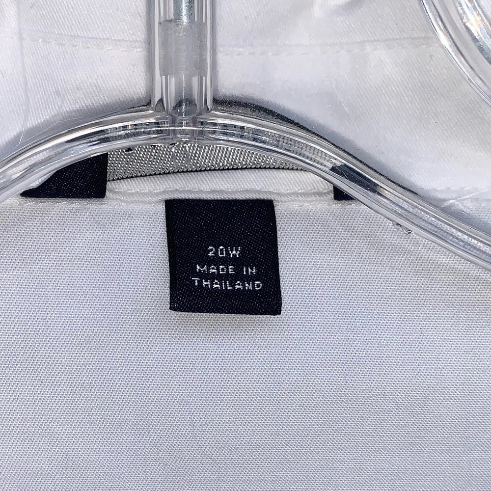Lands End Lab Coat Plus Sz 20 New Never Worn