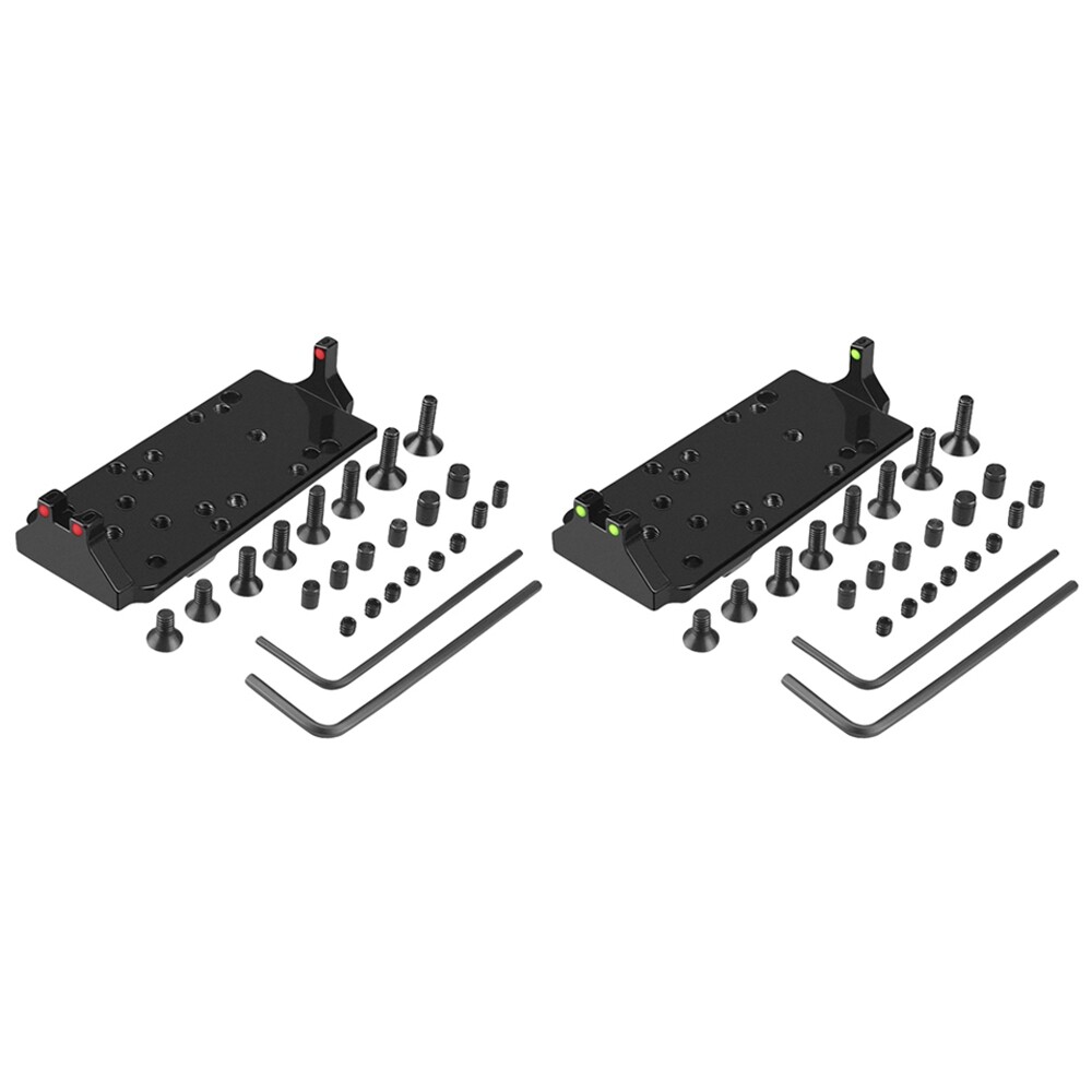 Universal Mount Red Dot Optic Mounting Platform Plate Base Mount For GLOCK UE