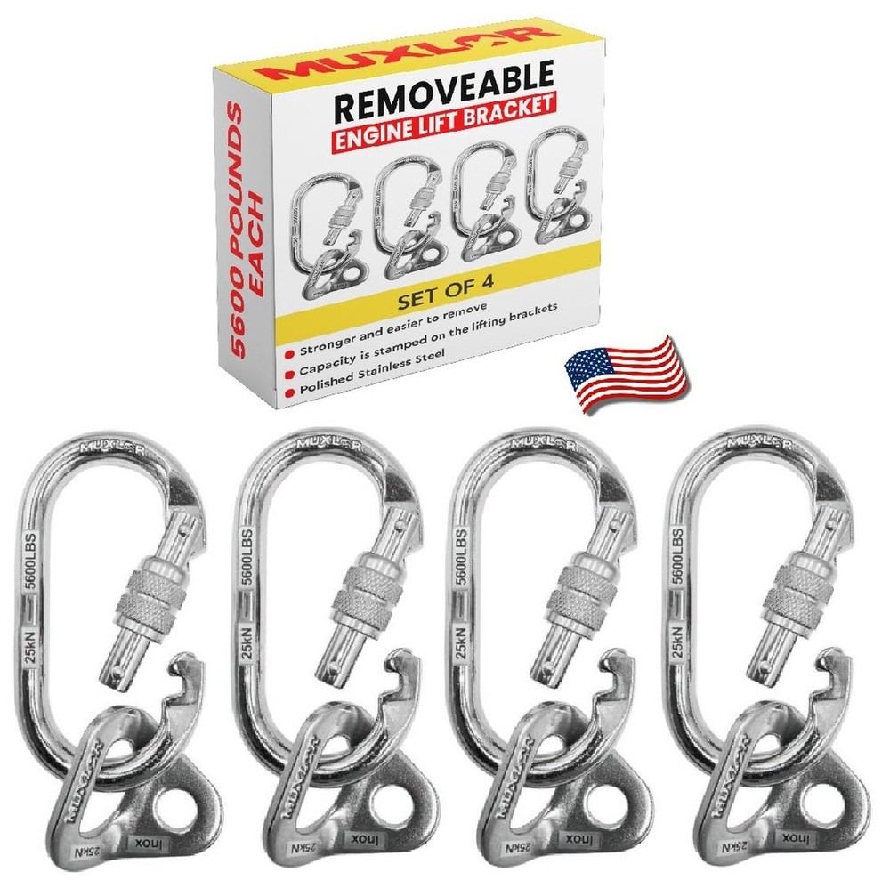 Tools 5600 lb - Removable Engine Lift Bracket for Crate Engine Hoist, Engine ...
