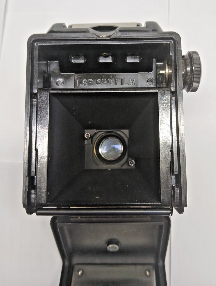 Vintage Argus 40 Camera With Original Leather Case Untested