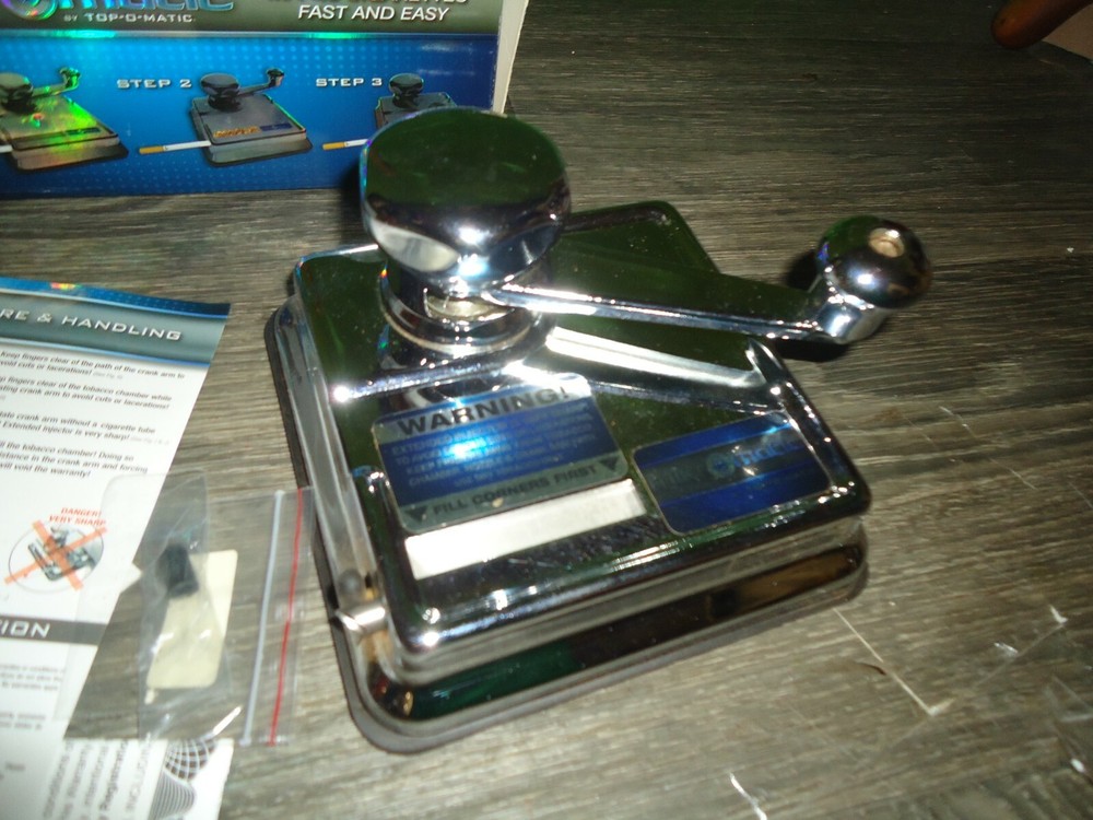 mikr O matic king size cigarette machine top-o-matic