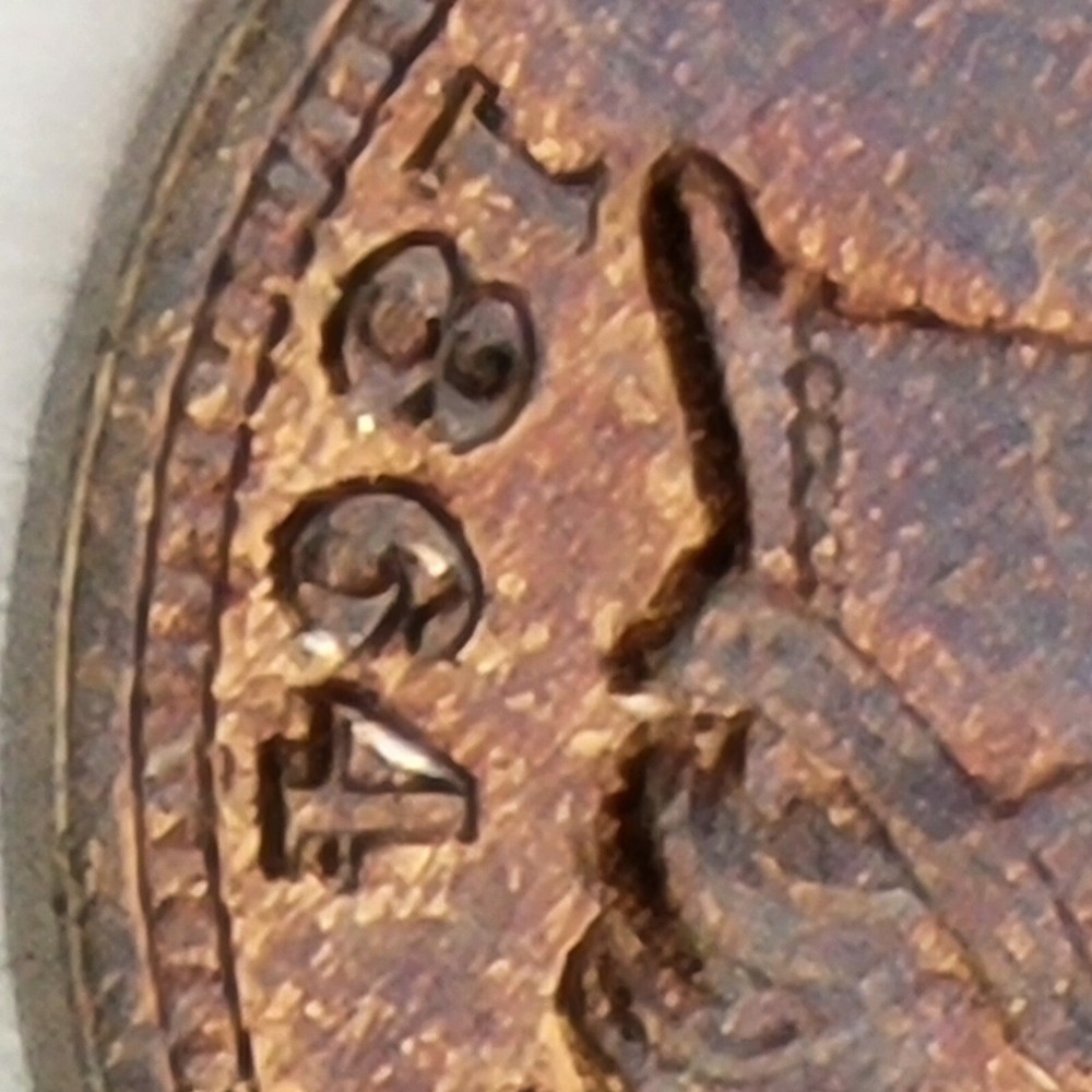 1864 indian head penny bronze