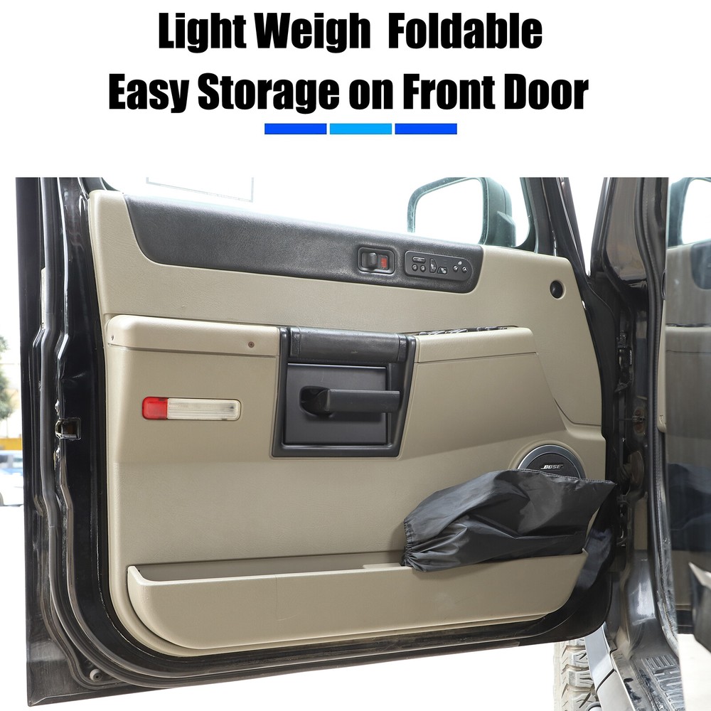 windshield Foldable sun shade & Storage Bag Custom Fits 2003-2007 Hummer H2