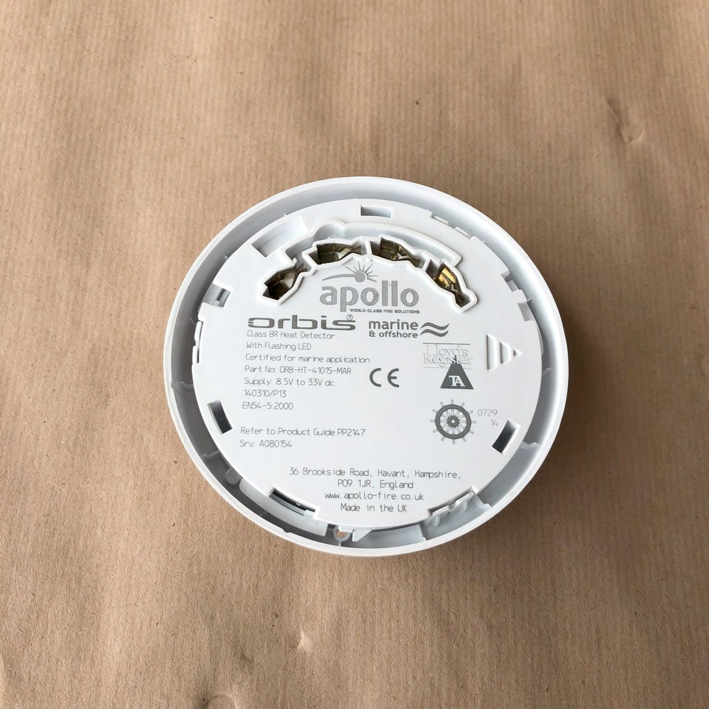 APOLLO ORB-HT-41015-MAR HEAT DETECTOR CLASS BR