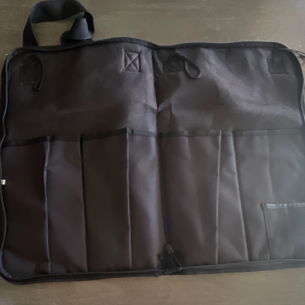 Innovative Percussion Black Fabric Bag with Zipper, Carry Handle, Carry Strap