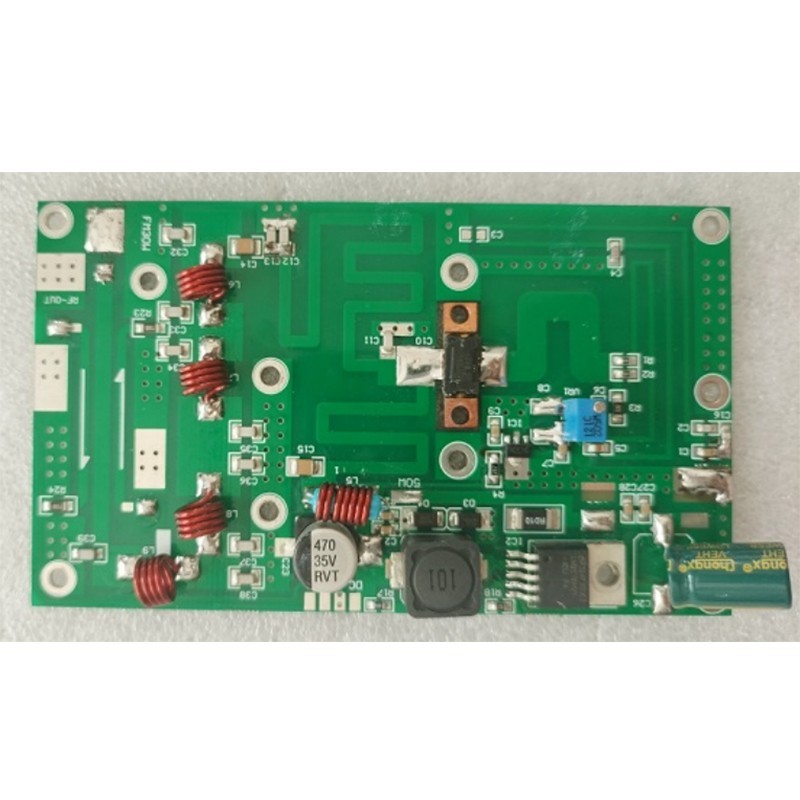 Circuit board for broadcast transmitter