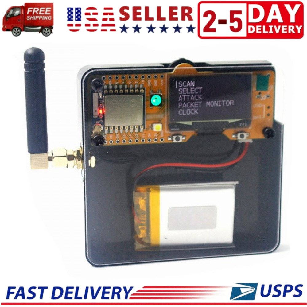 DSTIKE Deauther MiNi V3 KIT ESP8266 Development Board Kit Type-C Charging USA