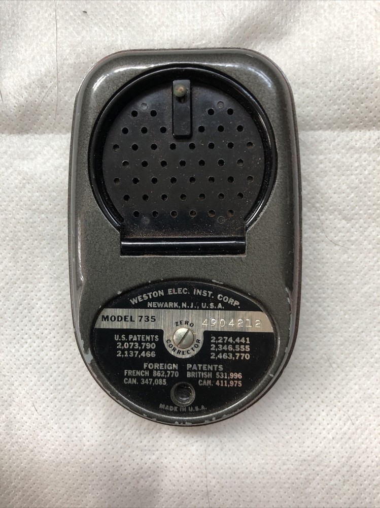 Weston Master II Universal exposure meter model No 735 w/leather case