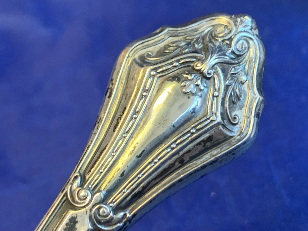 Victorian Webster Lace Puller Button Hook 30.15g Sterling Silver Handle