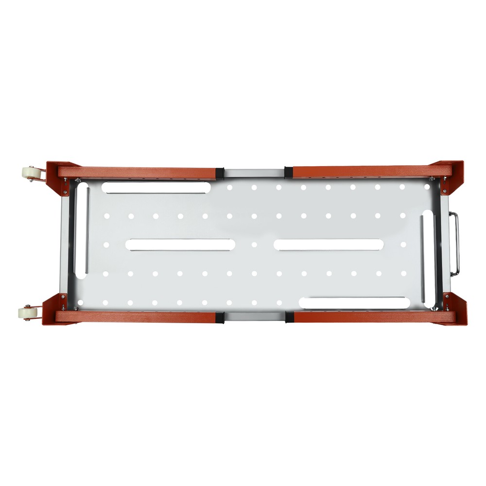 Steel Portable Welding Table Silver Folding Welding Workbench Table Work Bench