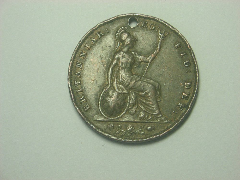 Great Britain Half Penny 1854