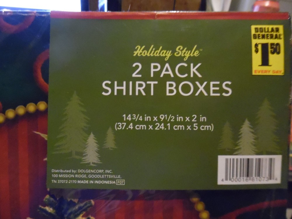 Assorted Various Size Unused Winter Holiday Christmas Gift Boxes