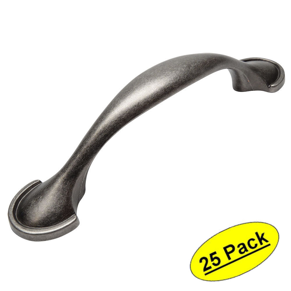 *25 Pack* Cosmas Cabinet Hardware Weathered Nickel Handle Pulls #6632WN