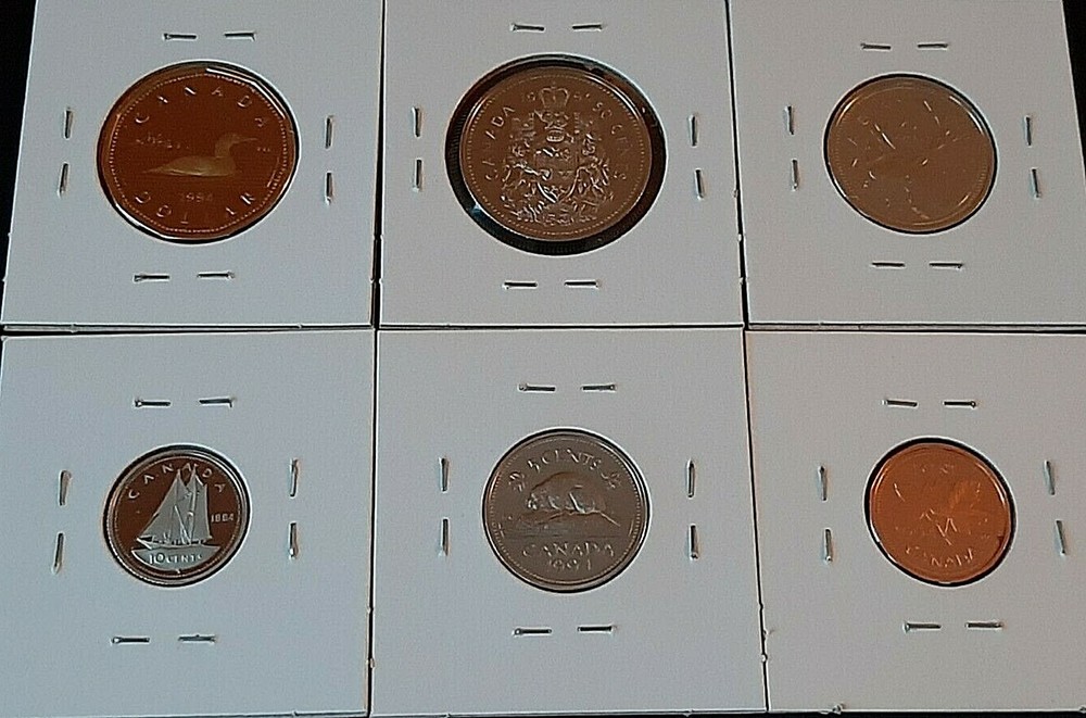 1994 Loonie Dollar Proof Set