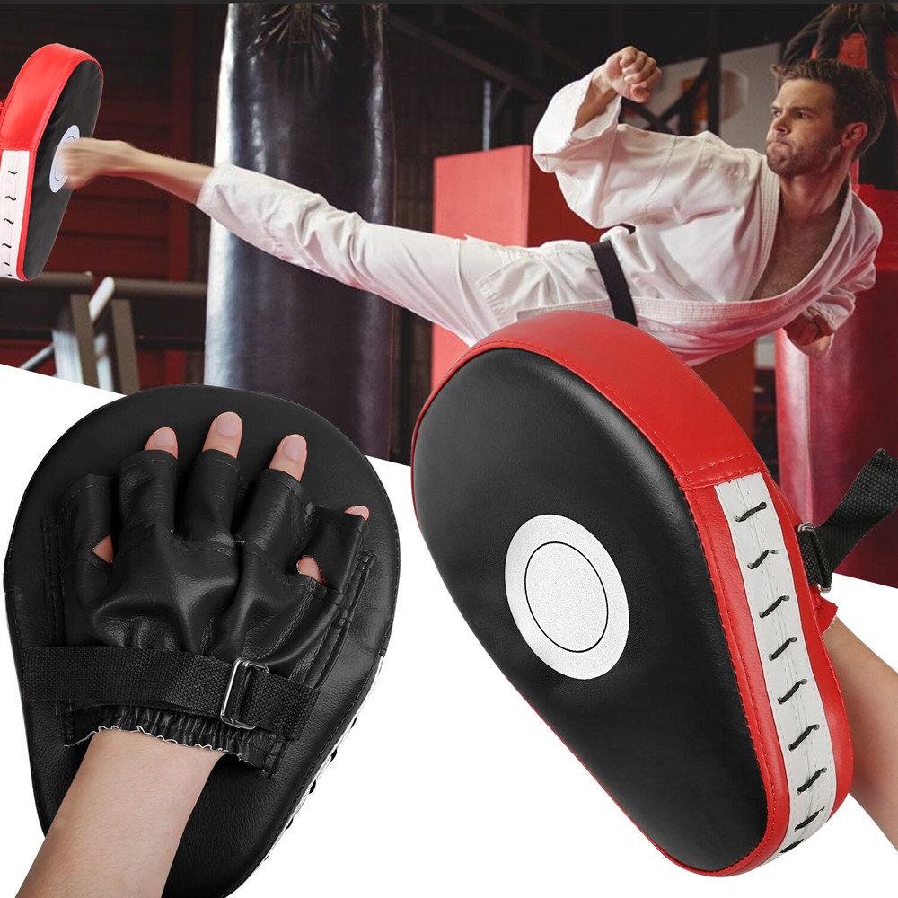 1/2PCS Specialized Curved Boxing Targets Training Leather Urethane Boxing Target