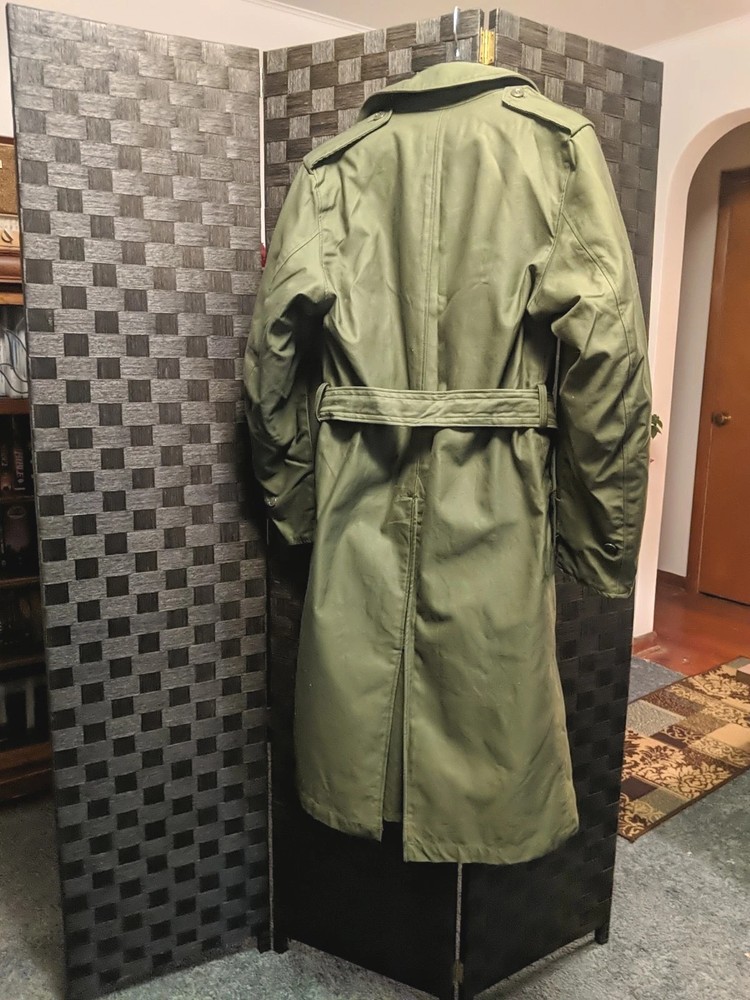 Original Vintage Army Trench Coat