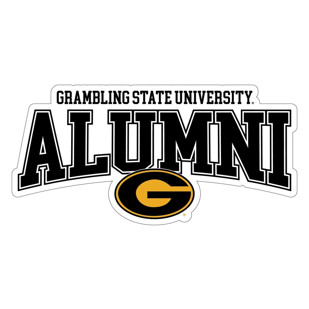 Grambling State Tigers Laser Cut Alumni Vinyl Sticker/Magnet