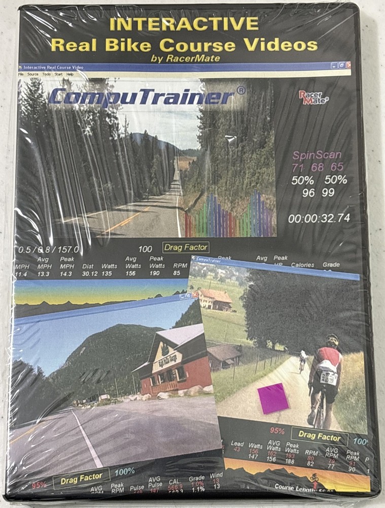 Interactive Real Bike Course Videos RacerMate/CompuTrainer Software from Hawaii!