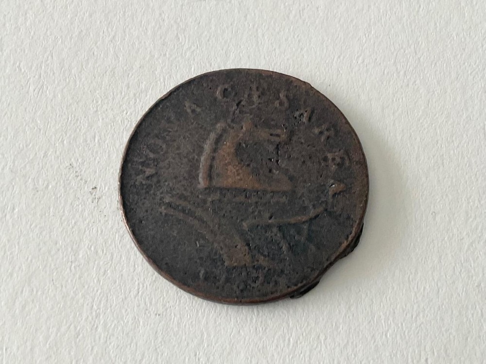1787 New Jersey Colonial Copper Coin