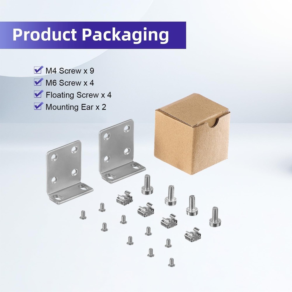 Rack Mount Kit for Ubiquiti Switch 1U Ears