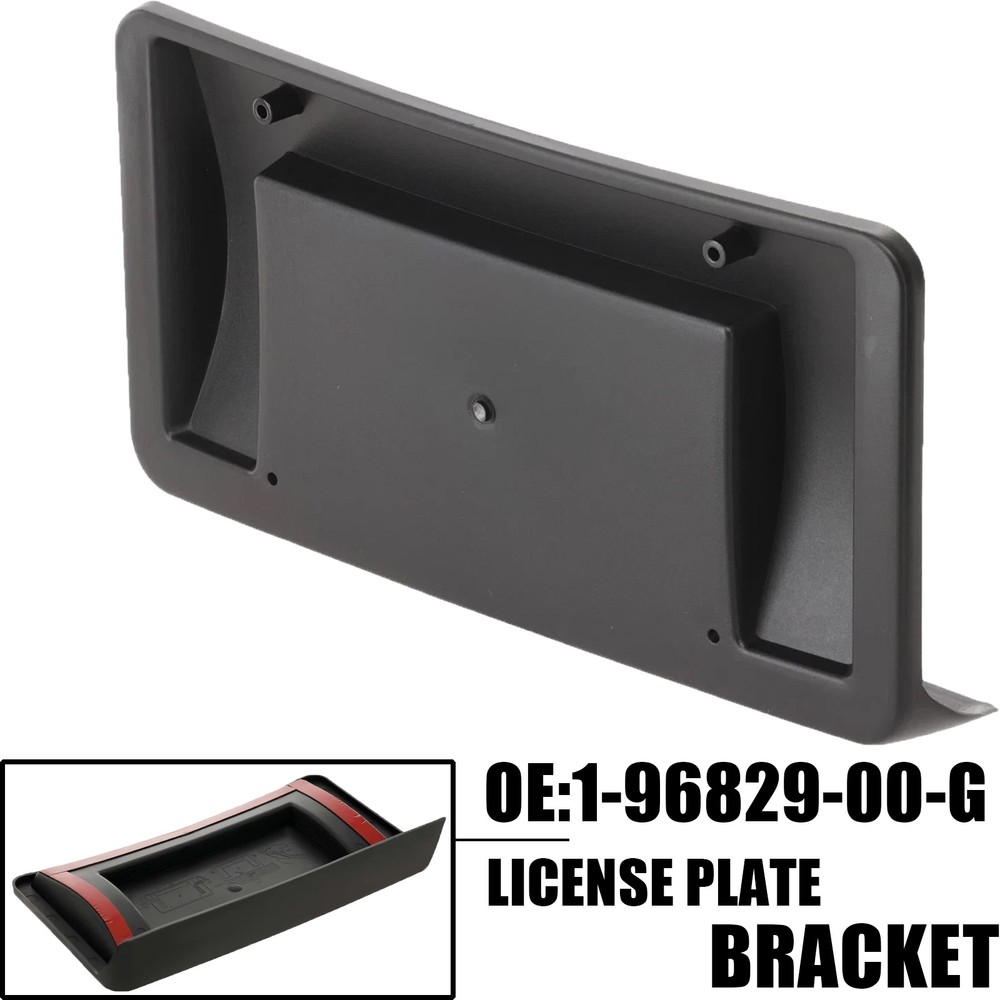 Fit Tesla Model 3 2017-2023 Front License Plate Mount Frame Bracket Panel Holder
