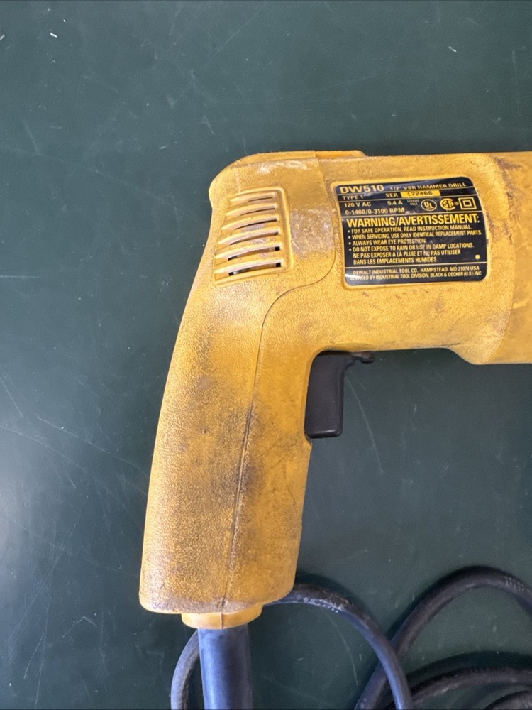Dewalt DW510 Hammer Drill