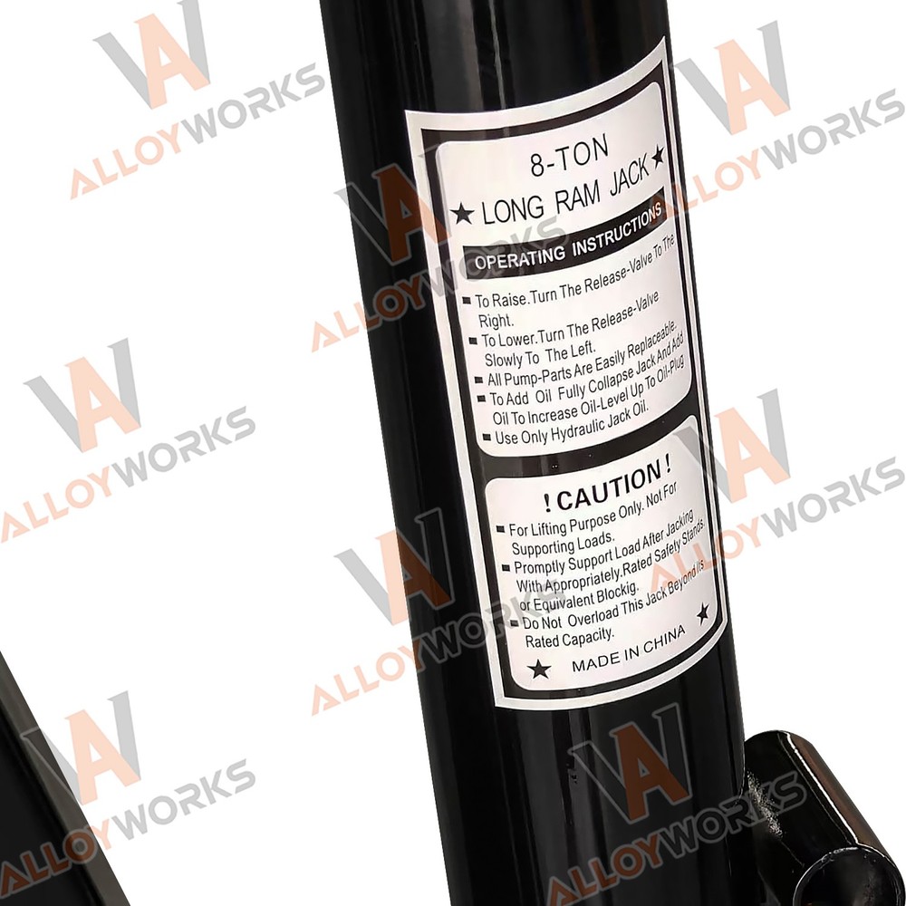 Adjustable 1Ton Foldable Hydraulic Engine Hoist Crane Lift 4 Adjustable Position