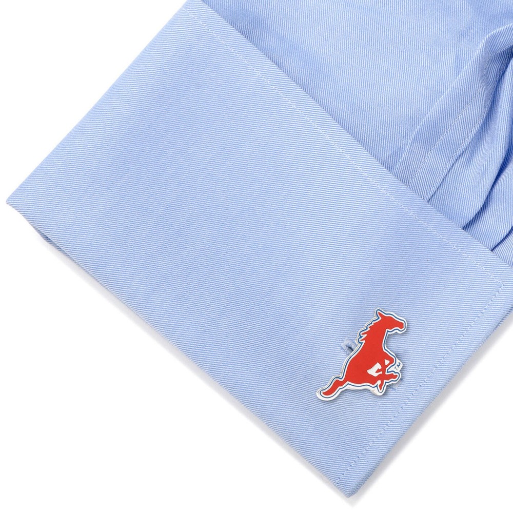NCAA SMU Mustangs Cufflinks