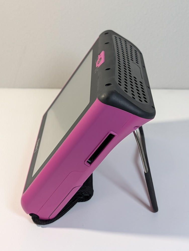 Dynavox V/VMax+ Speech Assist Device Pink + Carrying Case AC Adapter