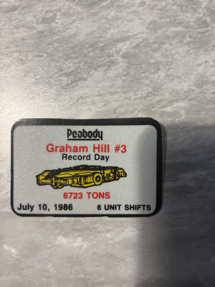 coal mining stickers(2026 Listing) Nice Peabody