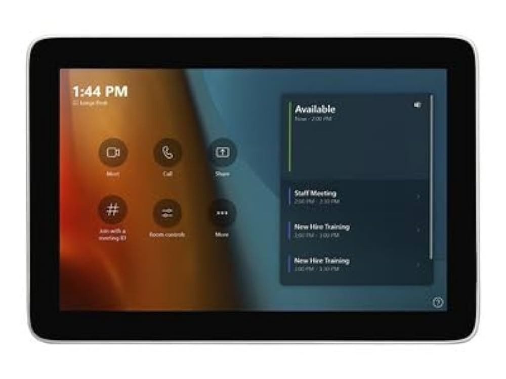 Poly GC8 Video Touch Controller Conference System Remote Tablet Microsoft Teams