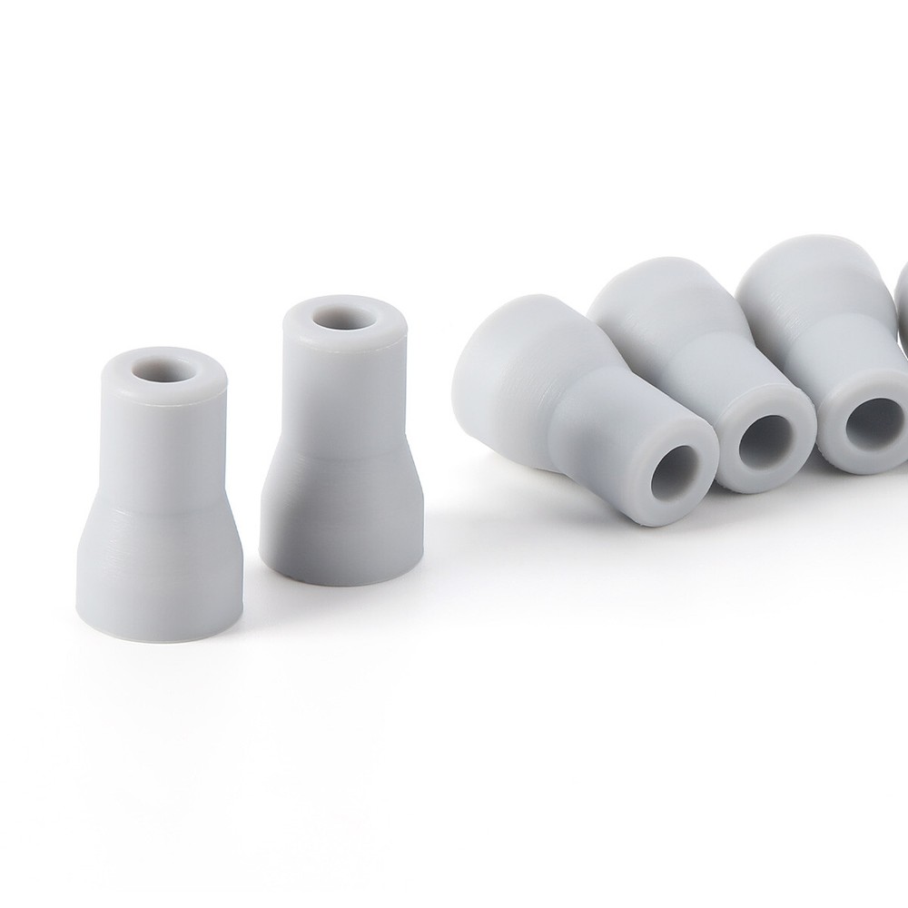 Dental Saliva Ejector Weak/Strong Suction Rubber Snap Tip Adapter Replacement