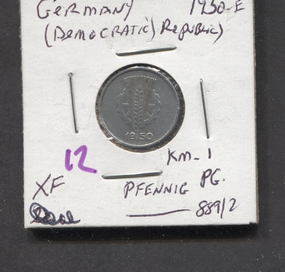 1950 (E)- Germany- XF- Pfenning