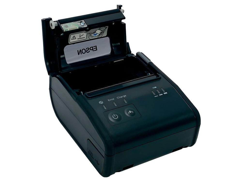 Epson TM-P80 Mobile POS Thermal Receipt Printer Bluetooth USB w/ Battery TESTED
