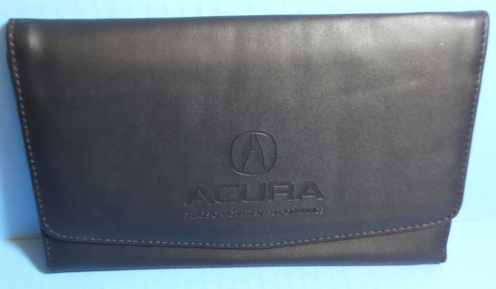 ACURA LEATHER CASE FOR OWNERS MANUAL OPERATORS GUIDE USER GUIDE