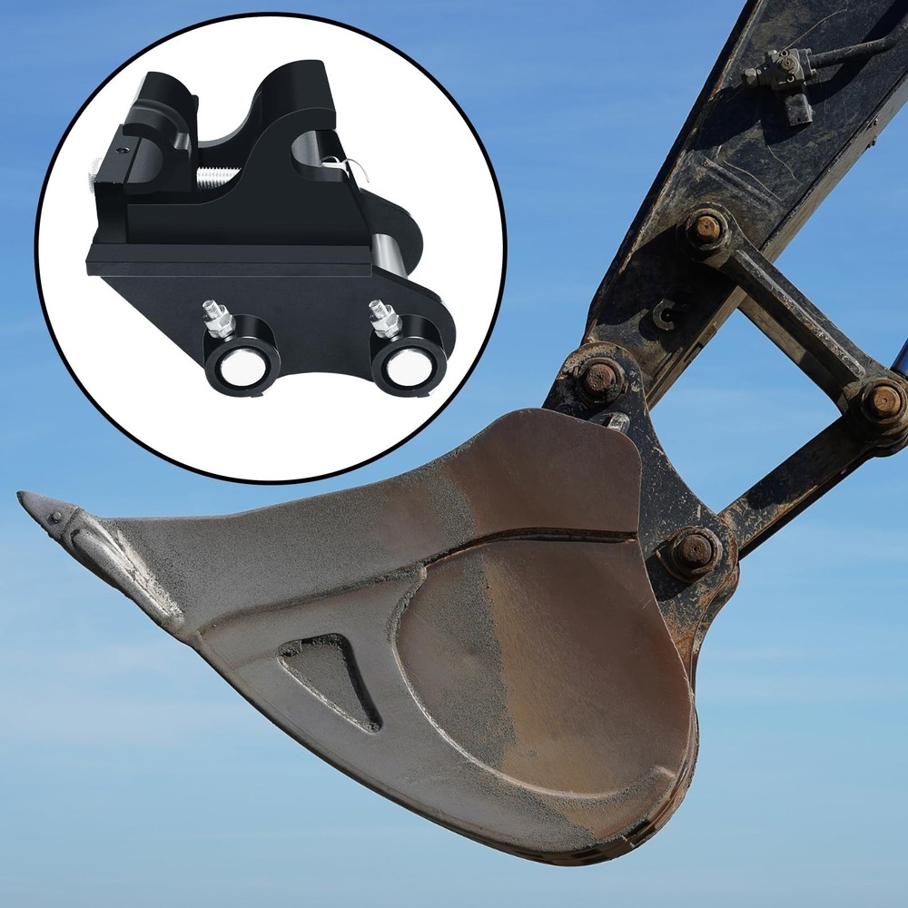 Mini Excavator Attachments Mechanical - Quick Connector Backhoe Attachment - ...