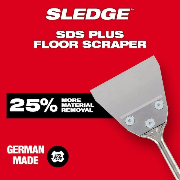 Milwaukee Tool 48-62-6046 Sds Plus Floor Scraper 4"