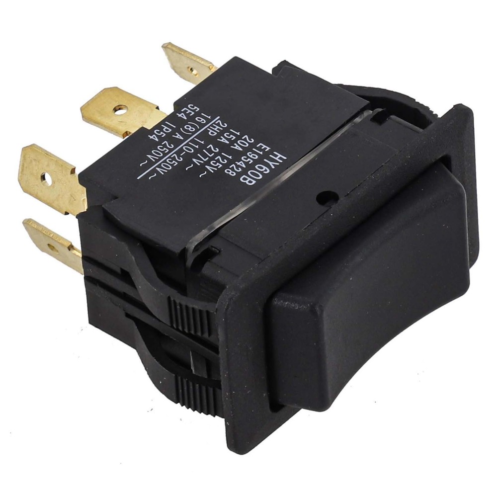 HY60B Robust Rocker Switch Designed to Handle Strong Power Loads Efficiently