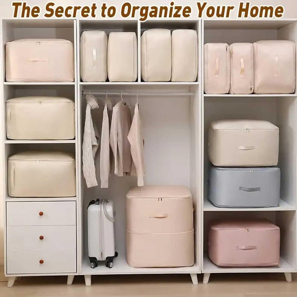 Ultra Space Saving Compression Organizer, Comforter Storage Bag - Compression...