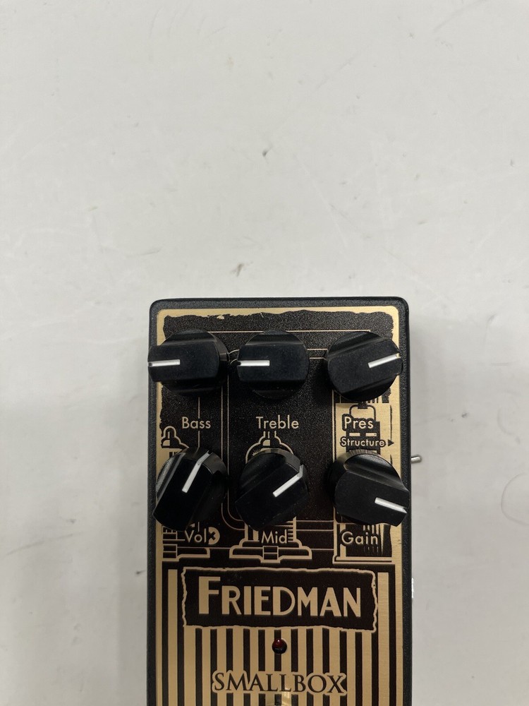 Friedman Amplification Smallbox Overdrive Distortion Guitar Effect Pedal