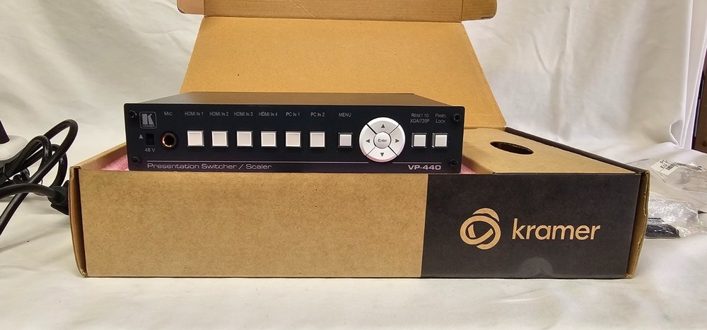 Kramer VP-440 6-Input Presentation Switcher / Video Scaler