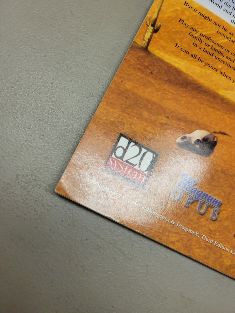 Link West Ultimate Western RPG Paperback