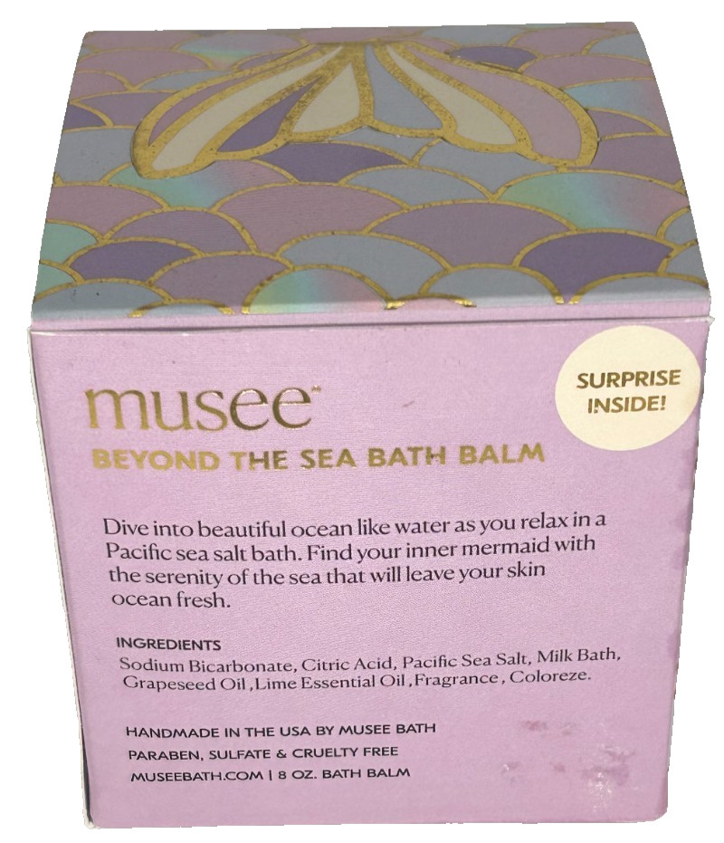Musee Beyond the Sea Bath Balm