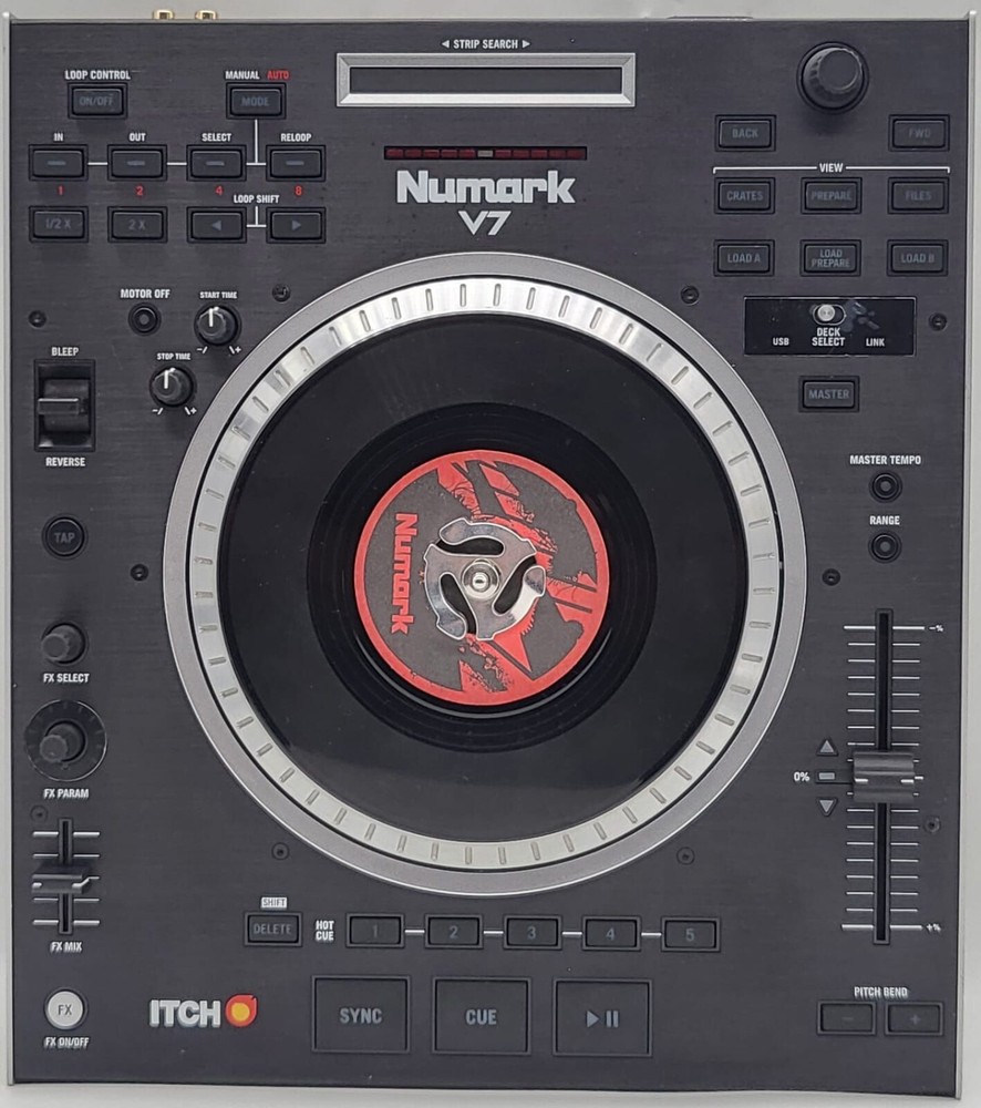Numark V7 Motorized Turntable Software Controller Pair