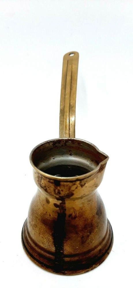 Rustic Cezve Small Long-Handled Turkish Coffee Pot